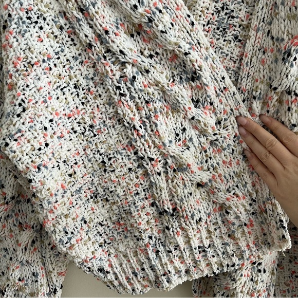 Anthropologie - Moon & Madison Confetti Crochet Cardigan Sweater - Picture 10 of 11